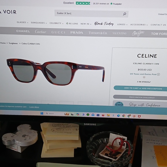 Celine Sunglasses - Picture 7 of 7